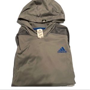 Adidas Sweatshirt Grey and Blue